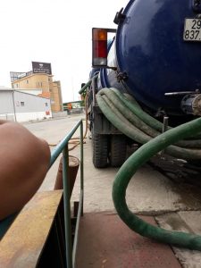 Hút bể phốt tại phường Trung Hòa triệt để 093 115 5115