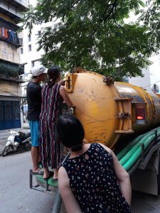 Hút bể phốt tại Đại Lộ Thăng Long 0931155115 giá rẻ nhất